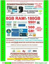 DELL TRADING COMPUTER NVIDIA 4M MaxTurbo 3.33GHz 180GBSSD 500GBHDD 8GBRAM W10P  picture