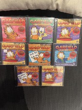 GARFIELD it's all about learning PC education games 8 pack BRAND NEW 98 ME XP picture