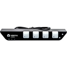 Avocent AFP0004 Cybex 4 Port Active Front Panel & Remote Control TAA Compliant picture