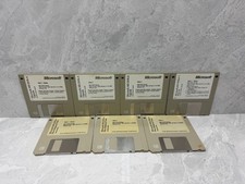 Microsoft MS-DOS 6 & 6.2 Setup Disks Lot (7) – 3.5