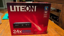 Lite-On iHAS324-98 B 24x SATA Internal DVD CD Writer Burner Open Box picture