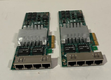 SUN 375-3481 Intel PRO/1000 4-Port Gigabit PCIe Network Interface Card Lot of 2 picture