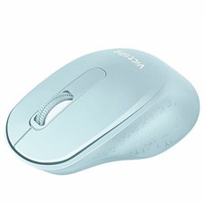 VicTsing Mint Green Mini Ergonomic Wireless Mouse 2.4G with USB Receiver picture