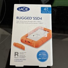 LaCie Rugged SSD4 SSD USB-C (STND4000400) NEW SEALED picture