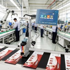 12.7MM Industrial Inkjet Printer No Conveyor Included for Date Expiry Code picture