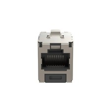 Panduit CJS688TGY Mini-Com Cat 6 Shielded RJ45 TG Jack Module Black picture
