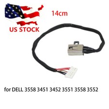 DC POWER JACK w/ CABLE DELL Inspiron 15 3000 Series Harness CHARGING Socket USA picture