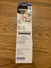 Genuine Epson S015329 FX-890 Fabric Ribbon Cartridge (Black), New factory sealed picture