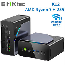 GMKtec K12 Mini PC AMD Ryzen 7 H 255 8 Core Radeon 780M WiFi 6E BT5.2 USB C picture