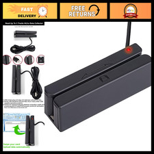 3-Track USB Magnetic Stripe Credit Card Reader - POS Magstripe Swiper for Paymen picture