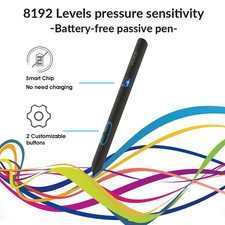 VEIKK S640 Graphics Digital Tablet With Battery-free Pen 8192 Levels Pressu KDDT picture
