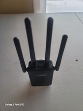 LAOSGE Super WiFi Extender Signal Booster, 1200Mbps WiFi Booster Wireless Intern picture