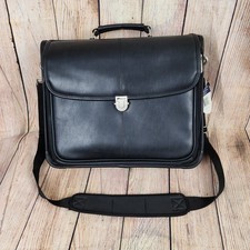 NEW Targus KOS300 15 Reverse-Access Notebook Case Black Koskin Leather-Like  picture