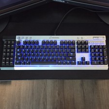 CORSAIR Vengeance K90 Keyboard W/ 18 Macro Keys ALL BLUE CH-9000003-NA *WORKING* picture