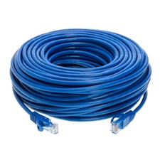 CAT6 Ethernet Patch Cord RJ-45 LAN Network Cable Blue 25FT- 200FT Multi-Pack LOT picture