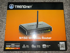 TRENDnet N150 Wireless Router TEW-712BR 150 Mbps 4-Port N -Factory Sealed picture