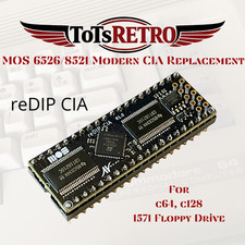reDIP CIA MOS 6526 MOS 8521 Modern FPGA Replacement for Commodore 64/128 picture