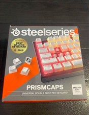 SteelSeries PRISMCAPS White Gaming Keyboard JP Unused picture