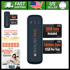 Solis USB-C Mobile WiFi Hotspot with 1GB Monthly + 30GB Global Data picture