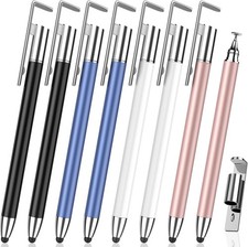 3-in-1 Stylus Pen for Touchscreen, 8-Pack Stylists Pens with Cap and Stand picture