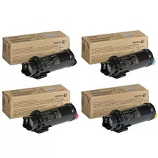 Set of 4 Genuine Sealed Xerox 106R03473 106R03474 106R0345 106R03476 Toners picture