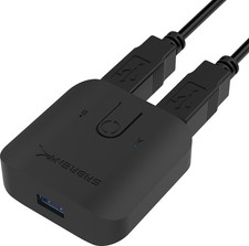 USB 3.0 Sharing Switch for Multiple Computers, LED Indicator, Fast Data Transfer picture