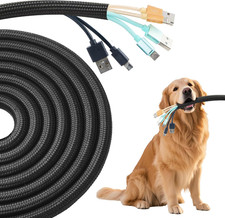 Split Wire Loom 1/2 Inch 10Ft, Braided Cable Sleeve for Cable Management, Cord picture