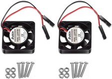2Pcs 3007 Fan for Raspberry Pi 5 30x30x7mm Cooler Brushless Black-2pcs  picture