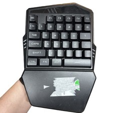 BUGHA One Handed Keyboard Wired USB Half Keyboard - Tested picture