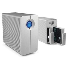LaCie 2BIG Quadra V3 USB3 6TB 2 x 3TB Only 64 hours  picture