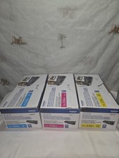 LOT OF 3 Brother TN-336 (Y/C/M) HIGH YIELD Toner Cartridges **OPEN BOX** picture