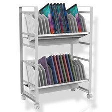 Open Charging Cart 32 Device Tablet Laptop picture