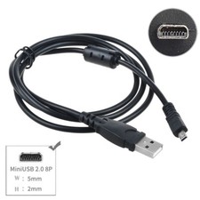 3ft USB PC Data Sync Cable Cord for FujiFilm Camera Finepix J25 J38 J40 J100 w picture