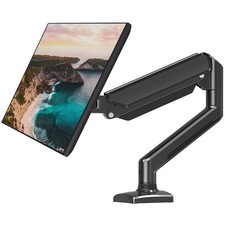 Single Monitor Mount Arm Fits Monitor up to 32 Inch, Monitor Desk Mount Holds 4. picture