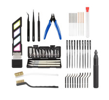 3D Print File Set Flat Half‑Round Triangle Files Model Deburring Finishing Tools picture