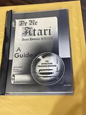 DE RE Atari Programming Guide 400/800/XL/XE Software Developer Manual APX-90008 picture