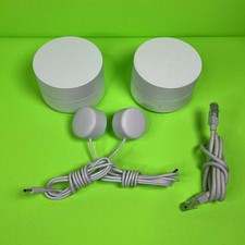 2 Google Nest WiFi Router/extender GJ2CQ AC1200 Mesh System -SAME DAY - WARRANTY picture