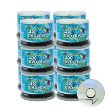 600 Pack Ridata DVD+RW 4x 4.7GB Silver Logo Rewritable DVD Plus RW Blank Disc picture
