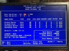 Fujitsu Model 2000 Desktop Computer 128MB RAM NO HDD Boots to BIOS picture