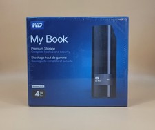 WD My Book 4TB Hard Disk Drive Premium External Storage Sealed picture
