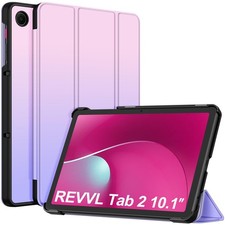 Case for T-Mobile Revvl Tab 2 2025 Tablet 10.1 Inch - Premium PU Leather Slim... picture