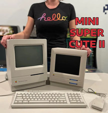 MACINTOSH MINI SUPER CUTE II, 80% SCALE MAC 3D PRINTED KIT  FOR RASPBERRY PI 4/5 picture