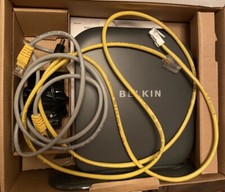 Belkin Router Share Max N300 Wireless Black 2 USB Ports For Wireless Printing picture