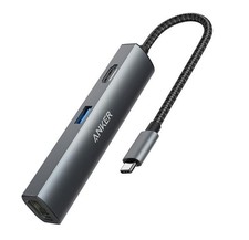 Anker A8338 PowerExpand+ 5-in-1 USB-C Ethernet Hub - NEW open box picture