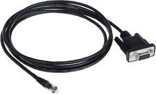 Nexstar RS 232 PC Interface Cable(RS 232 DB9Pin Female to RJ11 4P4C) L=6FT Black picture