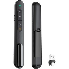 Presentation Clicker for PowerPoint, RF 2.4GHz USB C Wireless Presenter Remote picture