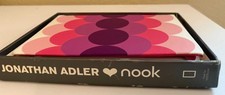 Jonathan Adler Pink Circles NOOK Color Cover | Pristine, Smoke-Free picture