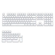 113Key Keycap OEM Profile Double Shot Injection PC Crystal Jelly Keycap for picture