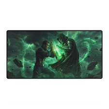 Captain America Vs Doctor Doom Green Magic Epic Battle Mouse Pad Desk Mats picture