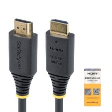 StarTech.com - HDMI2-CABLE-4K60-10F - 10ft High Speed HDMI Cable - Black picture